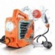 ZOOOBELIVES High Pressure Camping Shower with 50W/75psi Pump, Outdoor Camp Shower with Multi-use Sprayer and LED Light for Campsite Bathing Beach Yard Pet Car Cleanups, Portable and Rechargeable