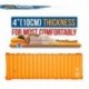 ZOOOBELIVES Extra Thickness Inflatable Sleeping Pad with Built-in Pump, Most Comfortable Camping Gear for Backpacking, Traveling and Hiking, Compact and Lightweight, Airlive2000