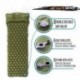 ZOOOBELIVES Ultralight Sleeping Pad with Pillow Inflatable Camping Mat for Backpacking, Traveling and Hiking, Compact and Portable, Multiple Color Options
